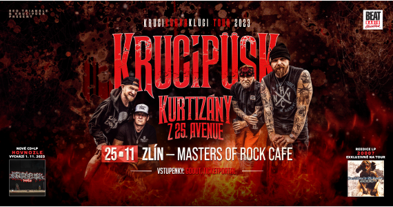 Krucipüsk + Kurtizány z 25. Avenue Tour 2023