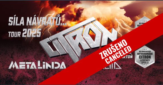 CITRON - Turné Síla Návratů 2025