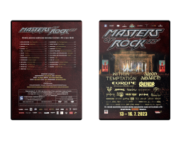 DVD Masters of Rock 2023