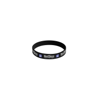 Silicone bracelet ROA - black